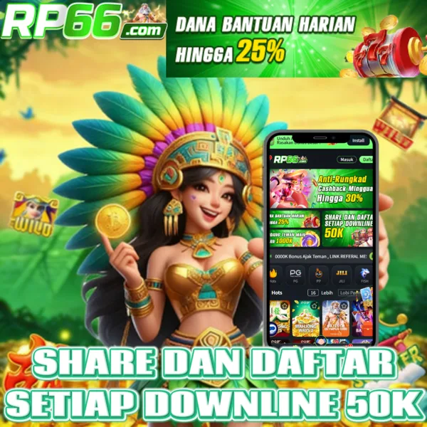 RP66 Bonus Member Baru 100%